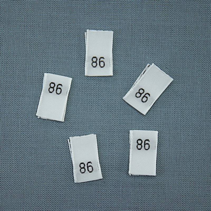 Größenetikett Kinder Gr. 86 von Stoffe Hemmers