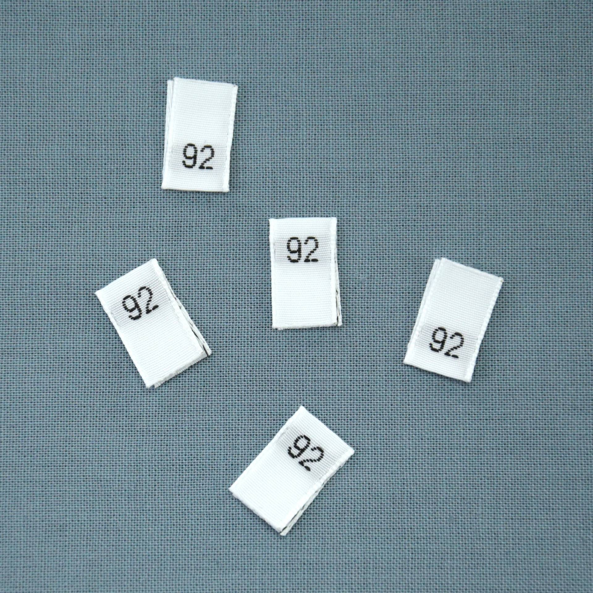 Größenetikett Kinder Gr. 92 von Stoffe Hemmers