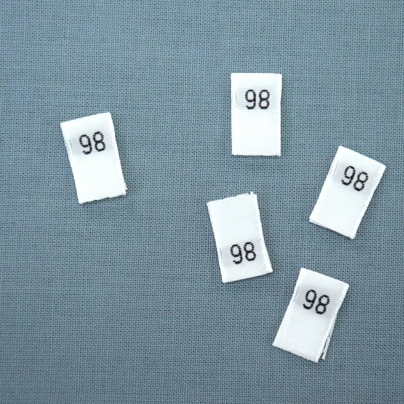 Größenetikett Kinder Gr. 98 von Stoffe Hemmers