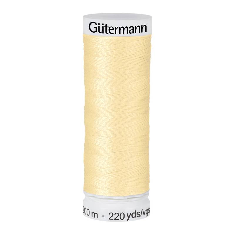 Gütermann Allesnäher (003) hellgelb von Stoffe Hemmers