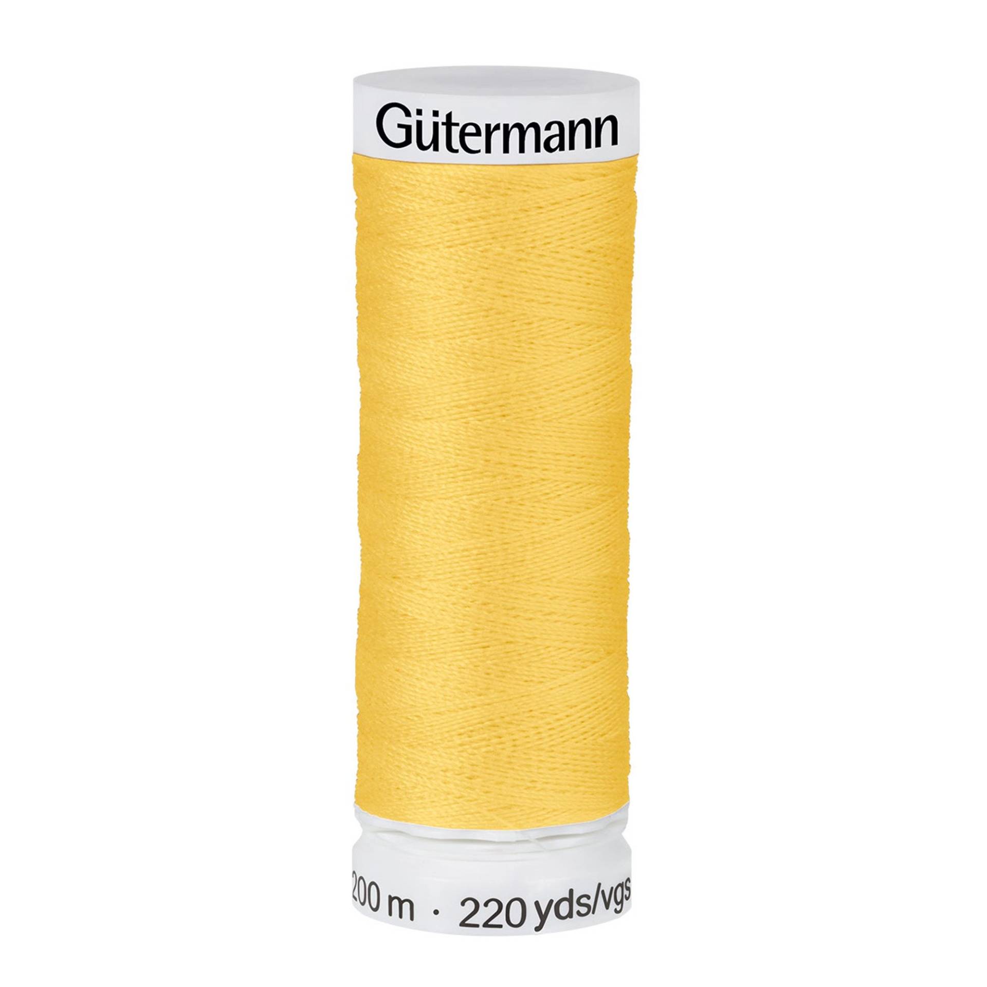 Gütermann Allesnäher (415) gelb/orange von Stoffe Hemmers