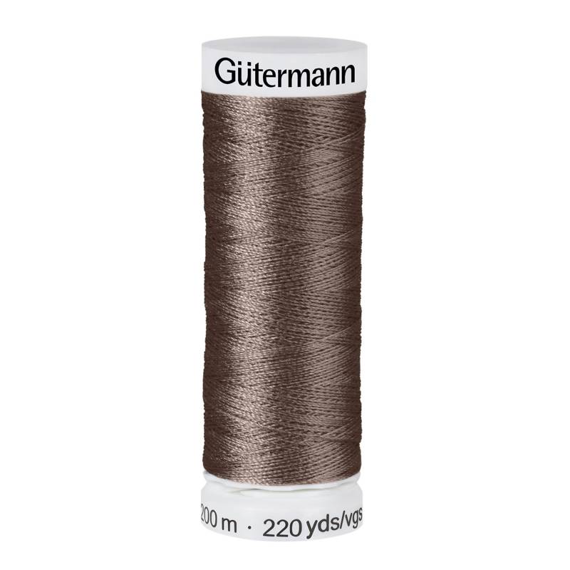 Gütermann Allesnäher (671) dunkelbraun von Stoffe Hemmers