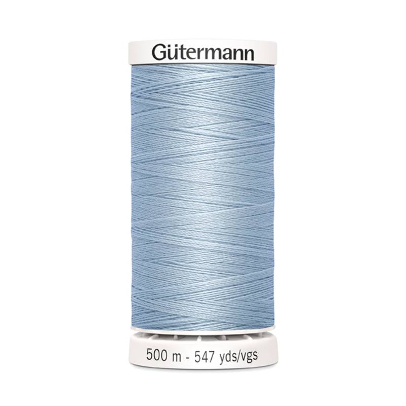 Gütermann Allesnäher 500 m (075) himmelblau von Stoffe Hemmers