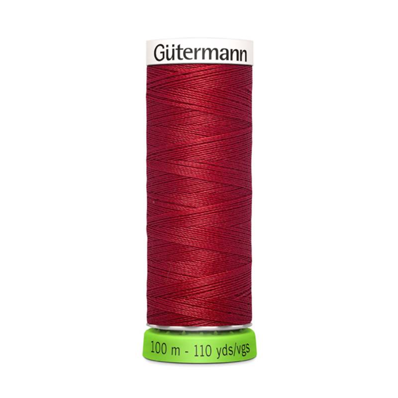Gütermann Allesnäher rPET 100 m, (046) rot von Stoffe Hemmers
