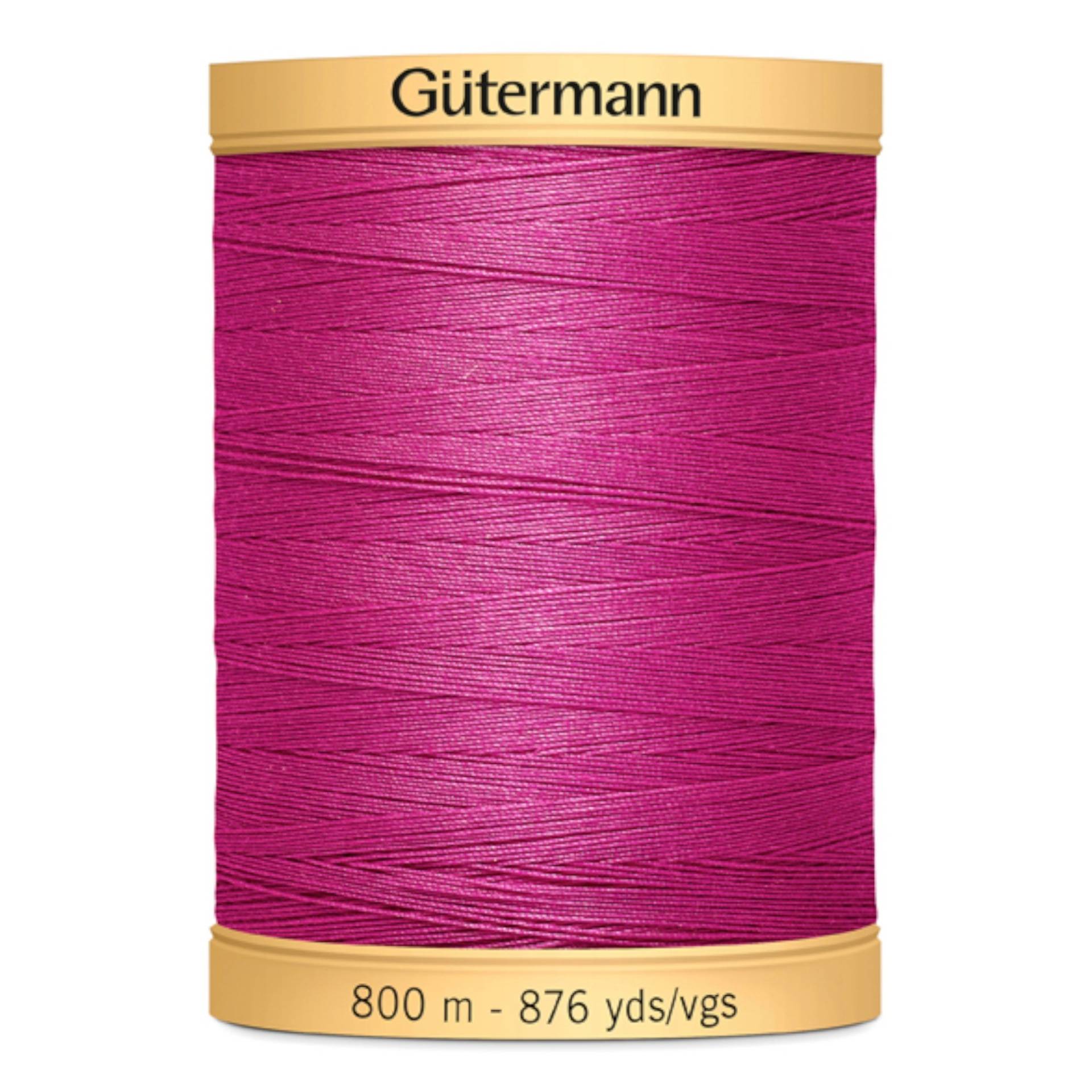 Gütermann C NE 50 Baumwollgarn 800 m, pink Gütermann C NE 50 Baumwollgarn 800 m, pink von Stoffe Hemmers