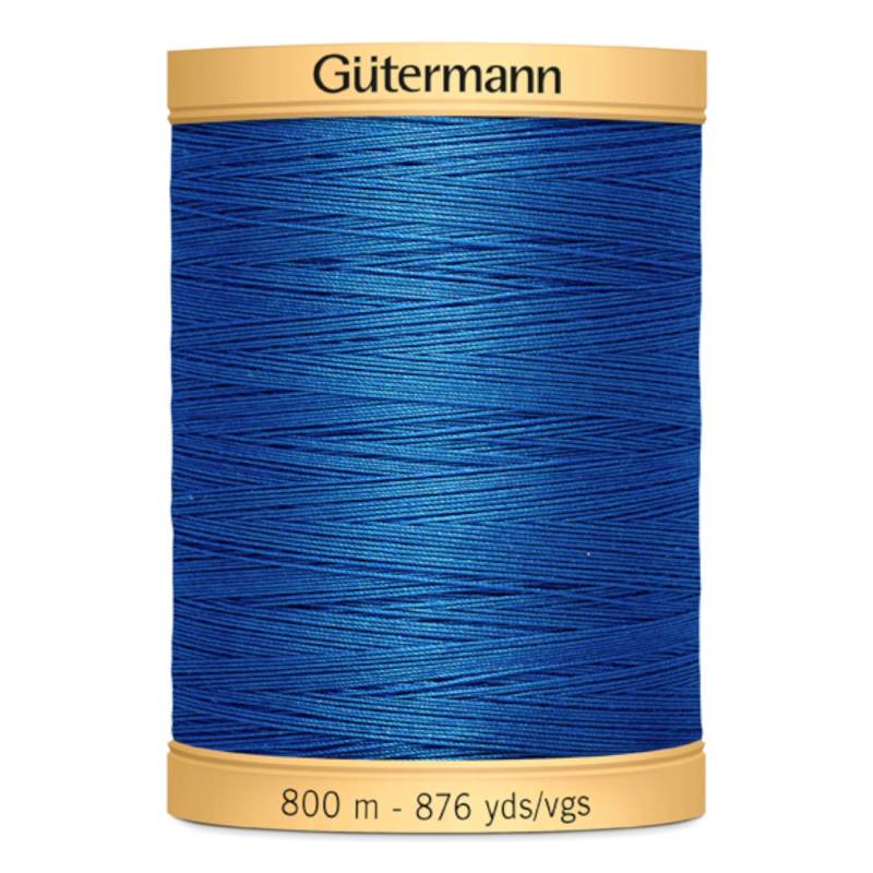 Gütermann C NE 50 Baumwollgarn 800 m, royalblau von Stoffe Hemmers