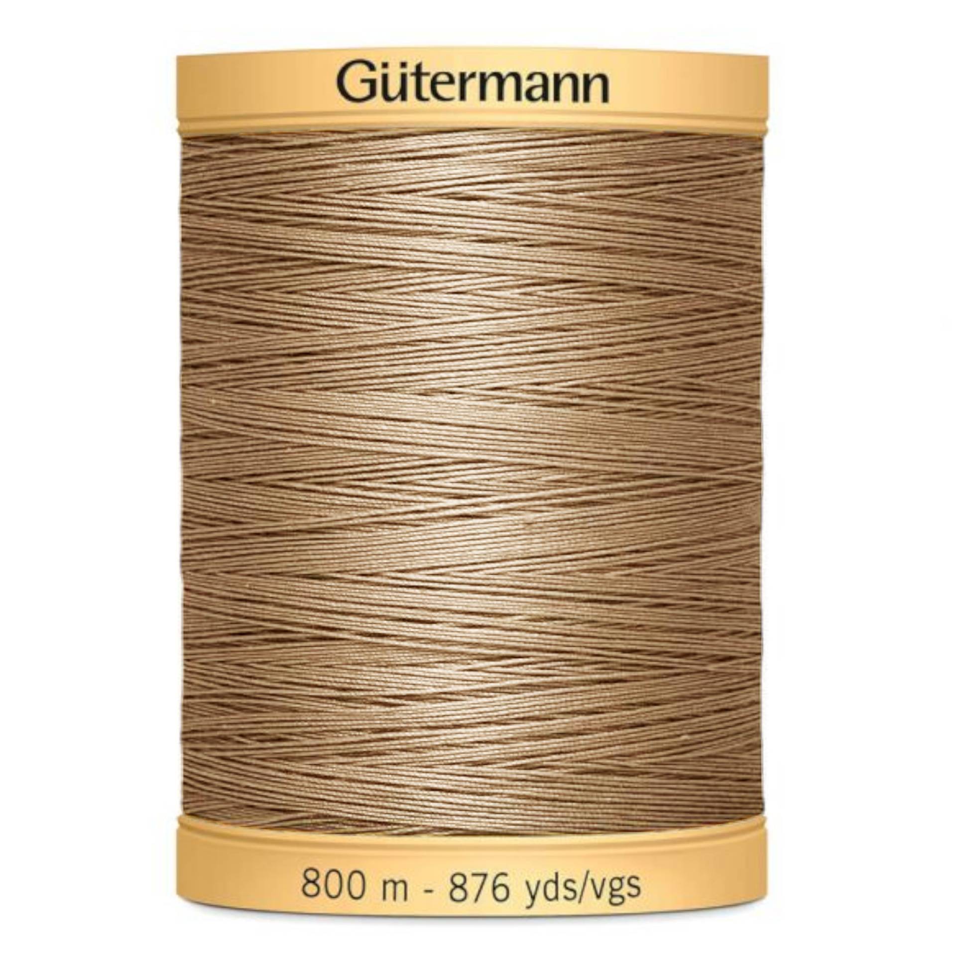 Gütermann C NE 50 Baumwollgarn 800 m, taupe Gütermann C NE 50 Baumwollgarn 800 m, taupe von Stoffe Hemmers