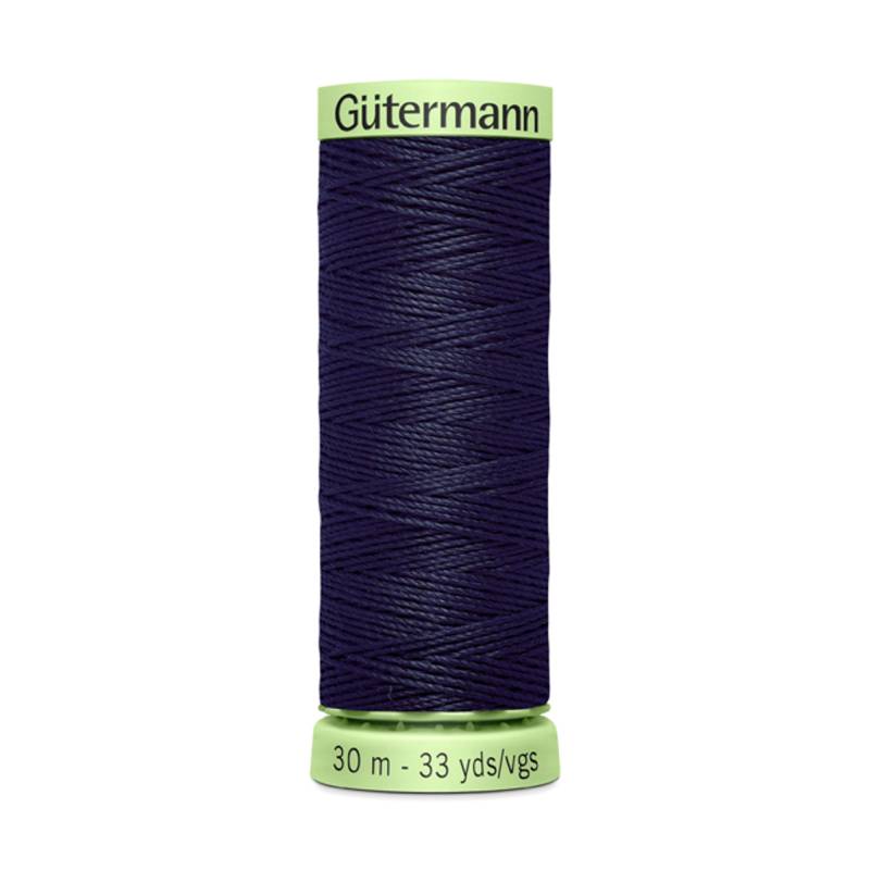 Gütermann Zierstich- und Knopflochgarn (339) marine von Stoffe Hemmers