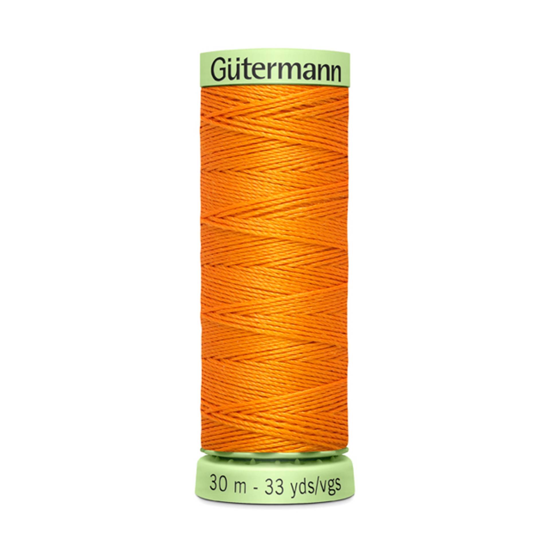 Gütermann Zierstich- und Knopflochgarn (350) orange von Stoffe Hemmers