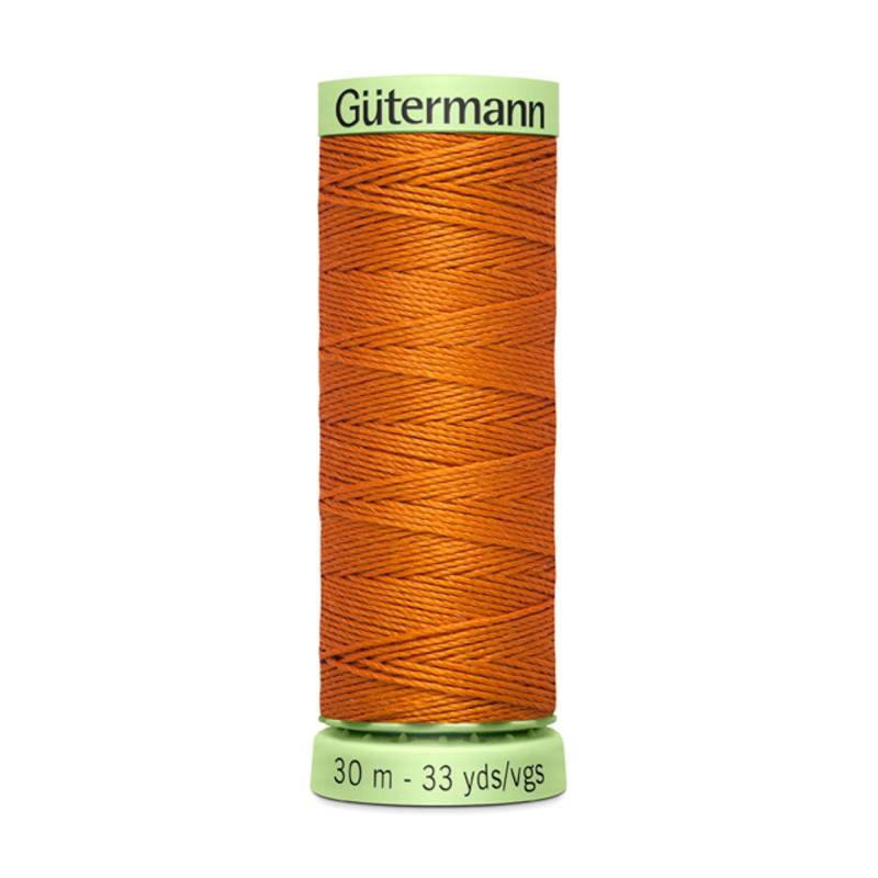 Gütermann Zierstich- und Knopflochgarn (982) dunkelorange von Stoffe Hemmers