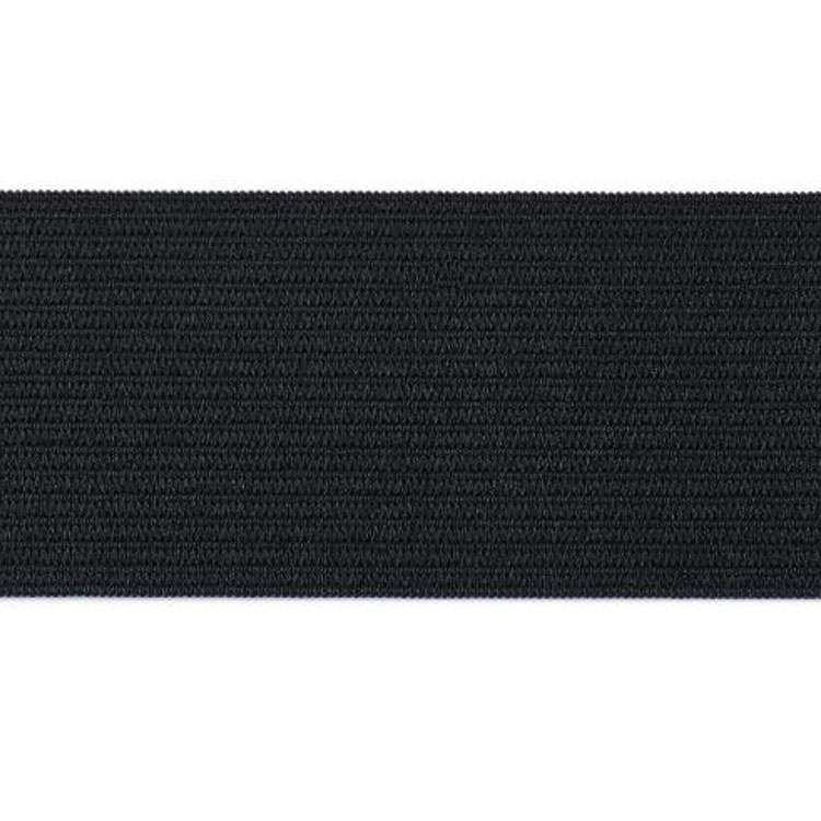 Gummiband 40 mm, schwarz Gummiband 40 mm, schwarz von Stoffe Hemmers