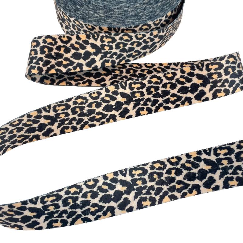 Gurtband Doubleface Animal Print, hellgelb Gurtband Doubleface Animal Print, hellgelb von Stoffe Hemmers