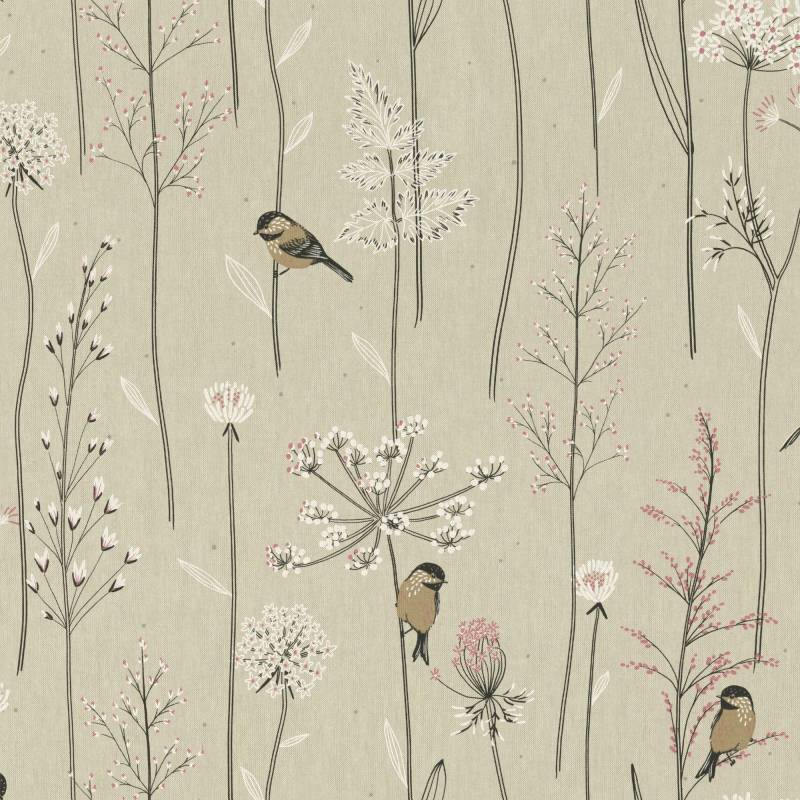 Dekostoff Halbpanama Frühlingswiese Dekostoff Halbpanama Frühlingswiese von Stoffe Hemmers