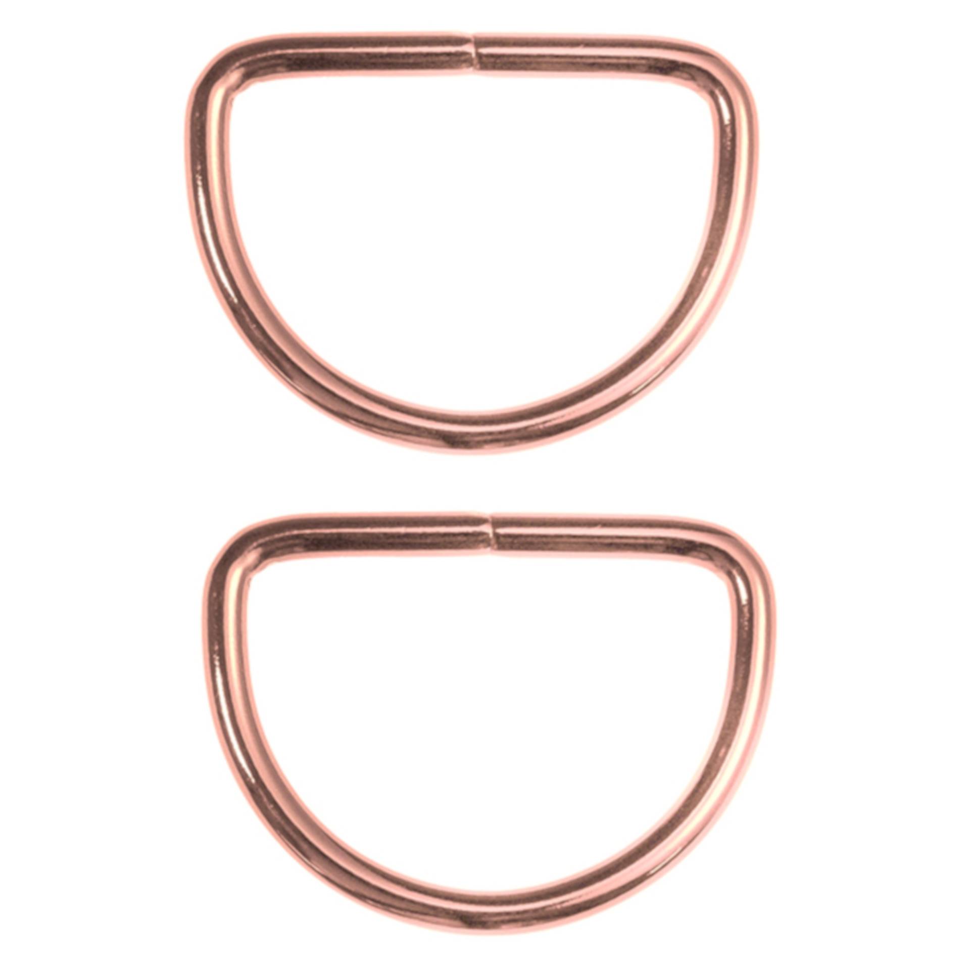 Halbrundring 40 mm, roségold Halbrundring 40 mm, roségold von Stoffe Hemmers