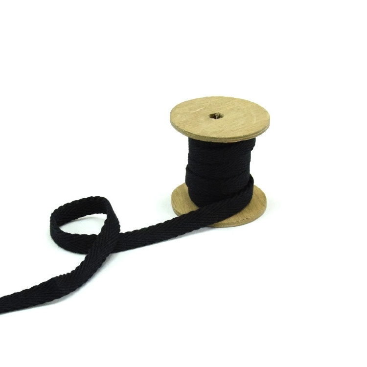 Hoodieband 15 mm, schwarz Hoodieband 15 mm, schwarz von Stoffe Hemmers
