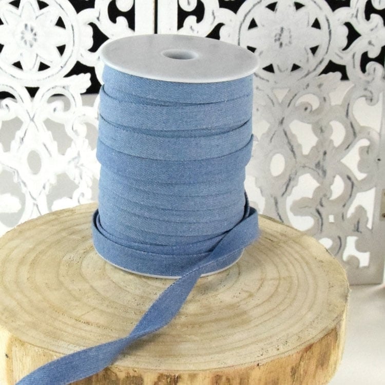 Hoodieband Jeanslook, hellblau Hoodieband Jeanslook, hellblau von Stoffe Hemmers