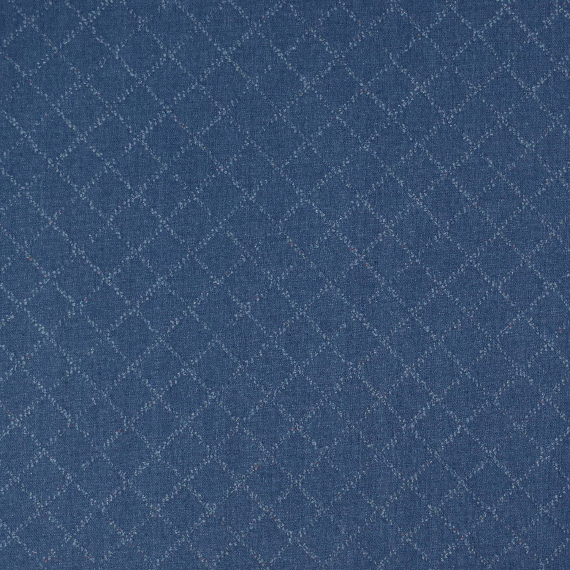 Jacquard Jeans Checks, jeansblau Jacquard Jeans Checks, jeansblau von Stoffe Hemmers