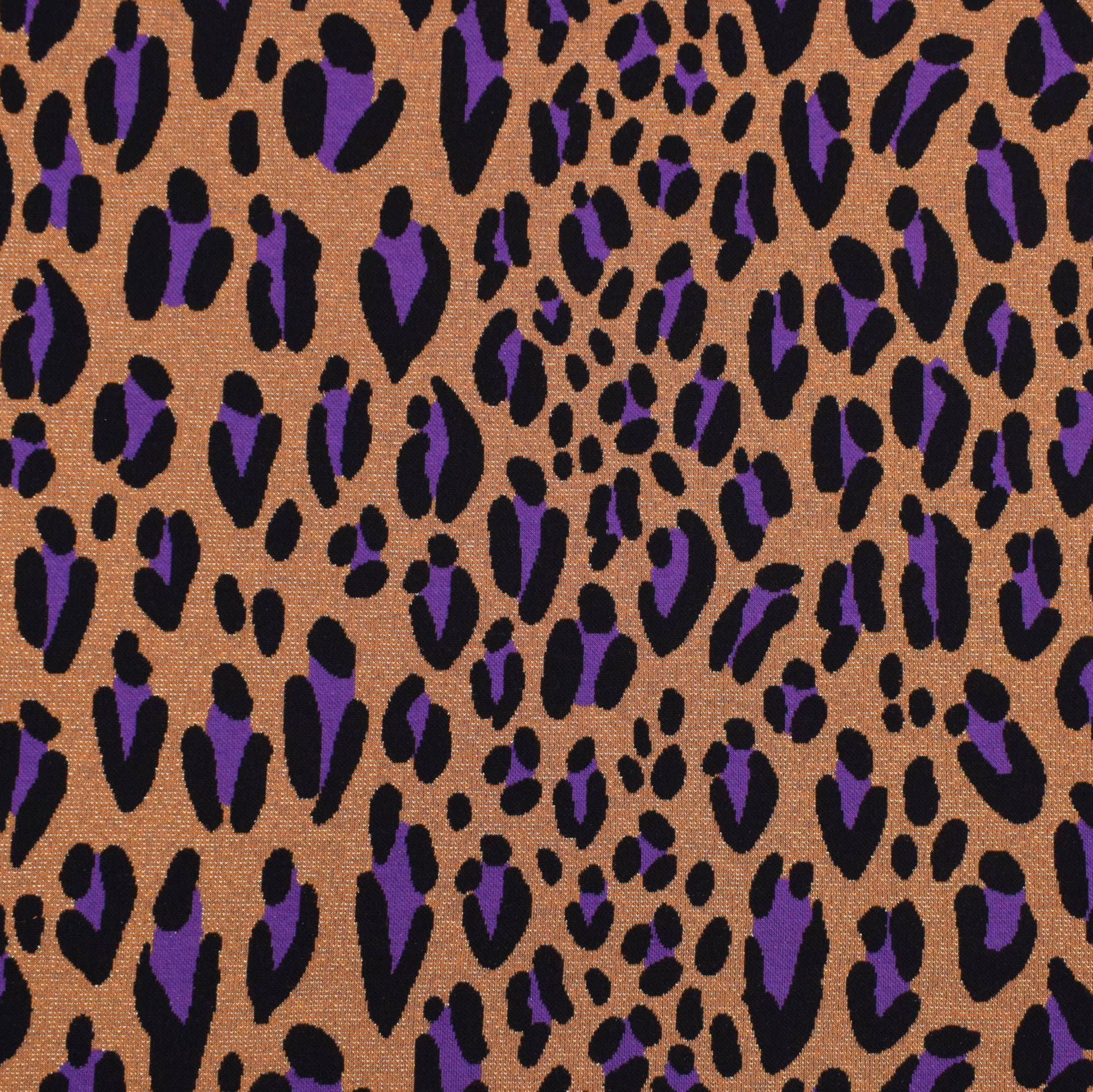 Jacquard Jersey Albstoffe Hamburger Liebe Magical Shimmer Safari, orange Jacquard Jersey Albstoffe Hamburger Liebe Magical Shimmer Safari, orange von Stoffe Hemmers