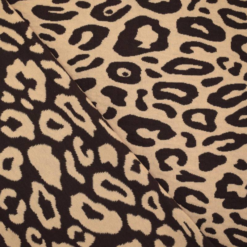 Jacquard Jersey Doubleface Albstoffe Hamburger Liebe Western Fairy Tales Safari, beige Jacquard Jersey Doubleface Albstoffe Hamburger Liebe Western Fairy Tales Safari, beige von Stoffe Hemmers