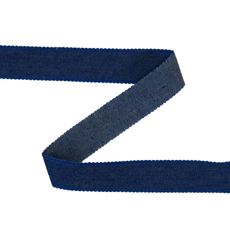 Jeansband Uni, dunkelblau von Stoffe Hemmers