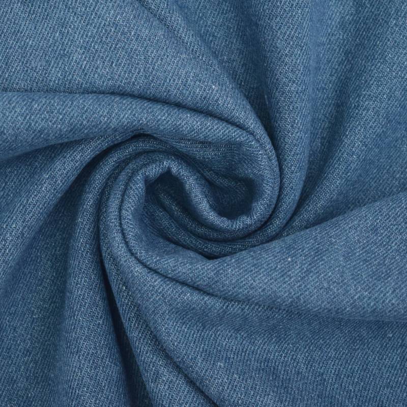 Jeansstoff Classic, mittelblau von Stoffe Hemmers