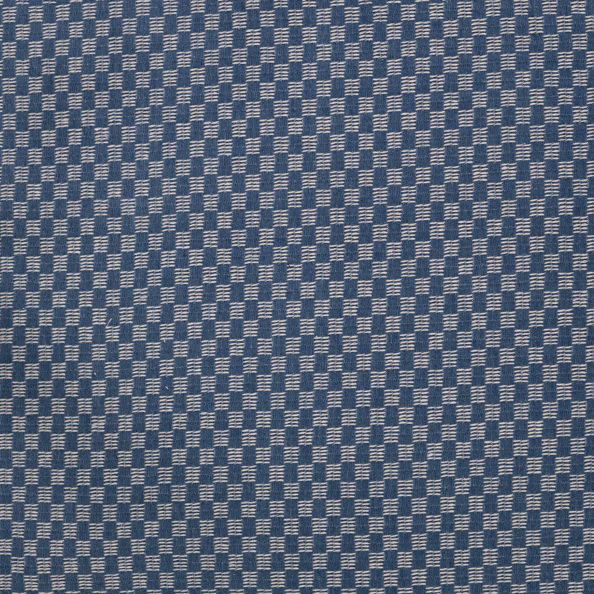 Jeansstoff Squares, mittelblau von Stoffe Hemmers
