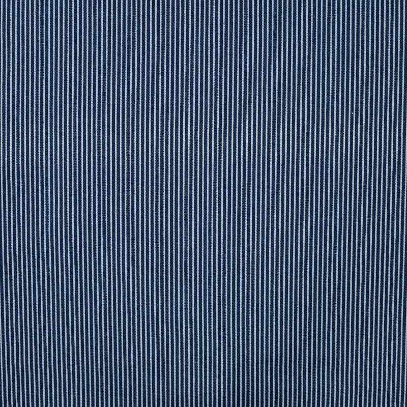 Jeansstoff Stripes, dunkelblau Jeansstoff Stripes, dunkelblau von Stoffe Hemmers