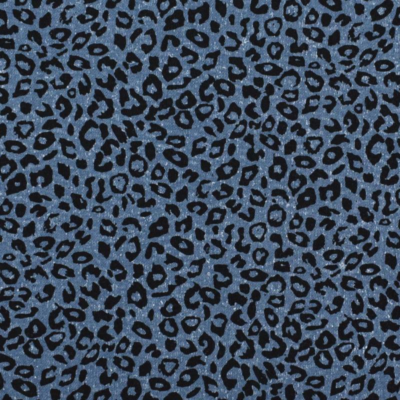 Jeansstoff Used Look Leo, jeansblau von Stoffe Hemmers