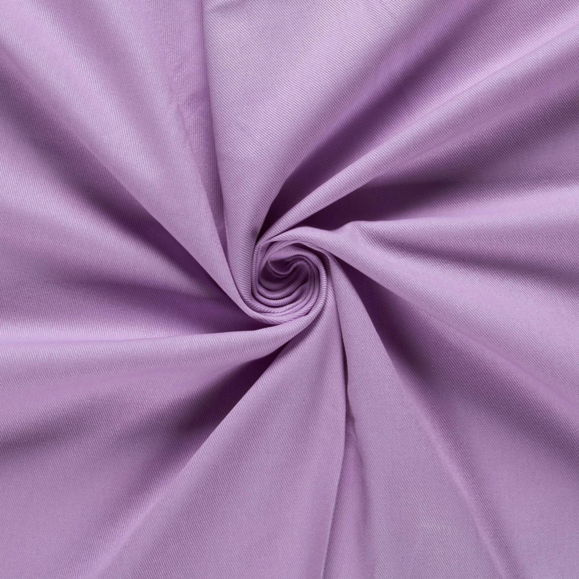 Jeansstoff vorgewaschen, flieder von Stoffe Hemmers