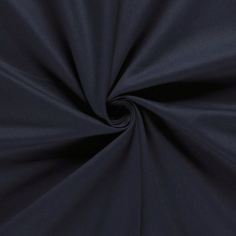 Jeansstoff vorgewaschen, marineblau von Stoffe Hemmers