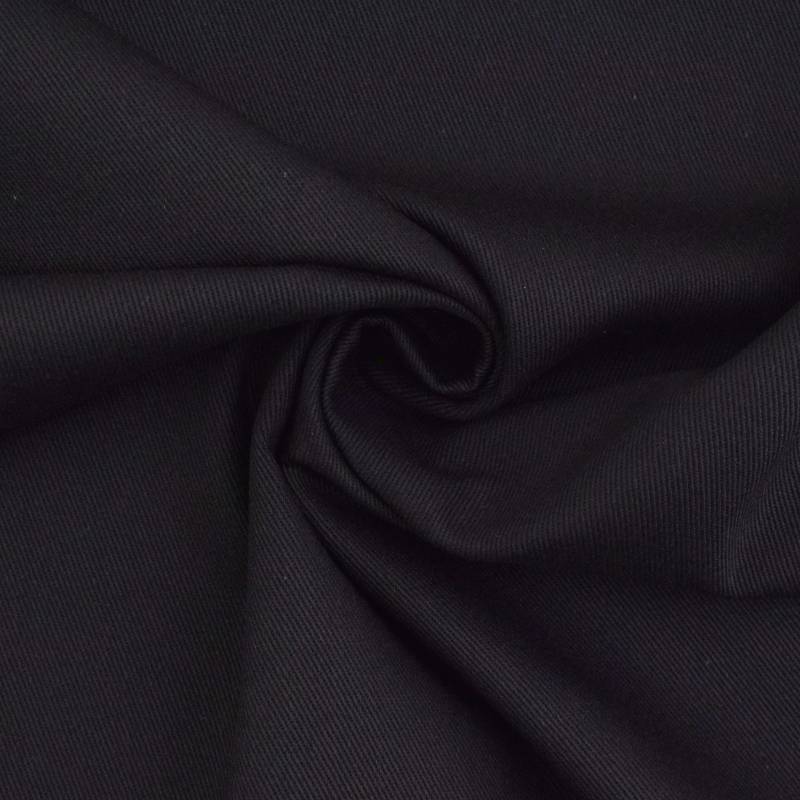 Jeansstoff vorgewaschen, schwarz von Stoffe Hemmers