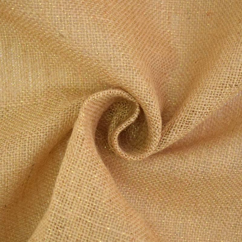 Jutestoff Glamour,  natur von Stoffe Hemmers
