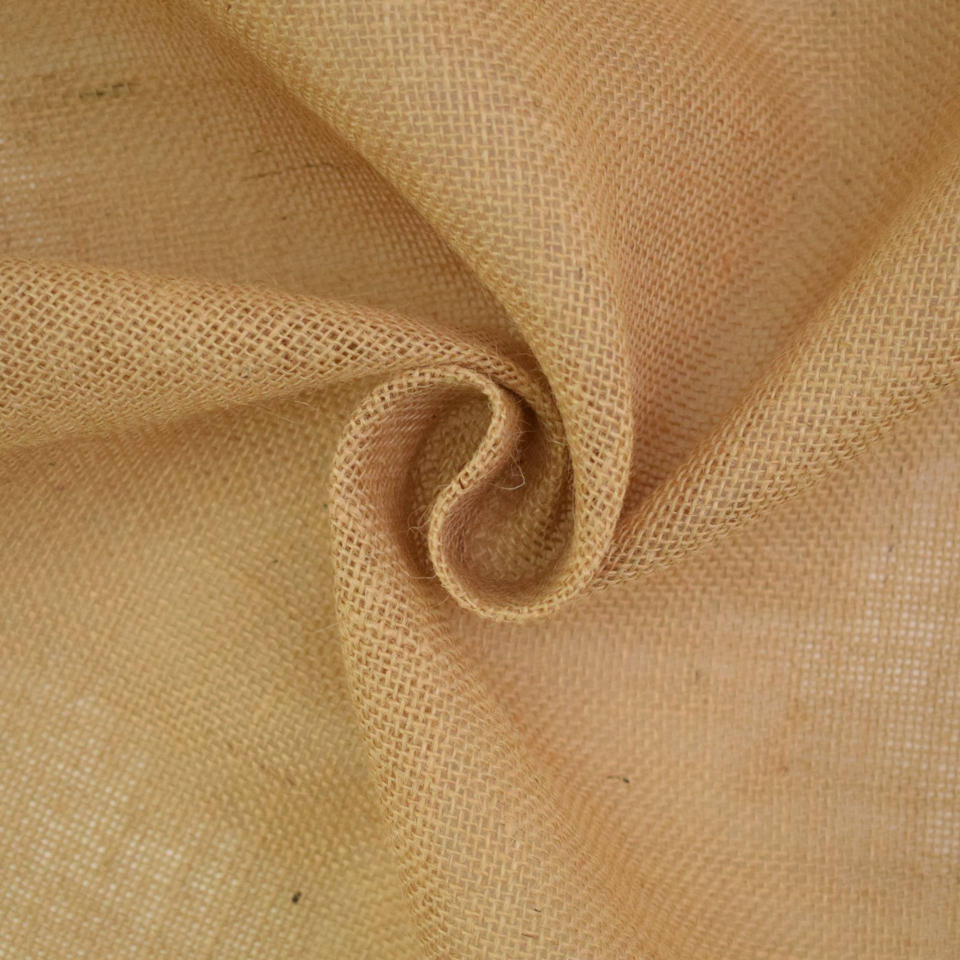Jutestoff uni, natur von Stoffe Hemmers