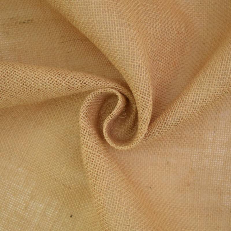Jutestoff uni, natur von Stoffe Hemmers