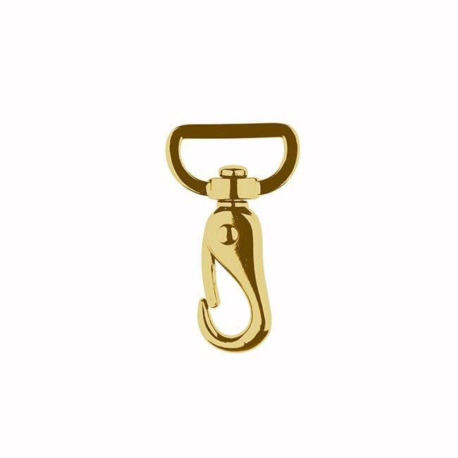 Karabinerhaken 25mm, gold von Stoffe Hemmers