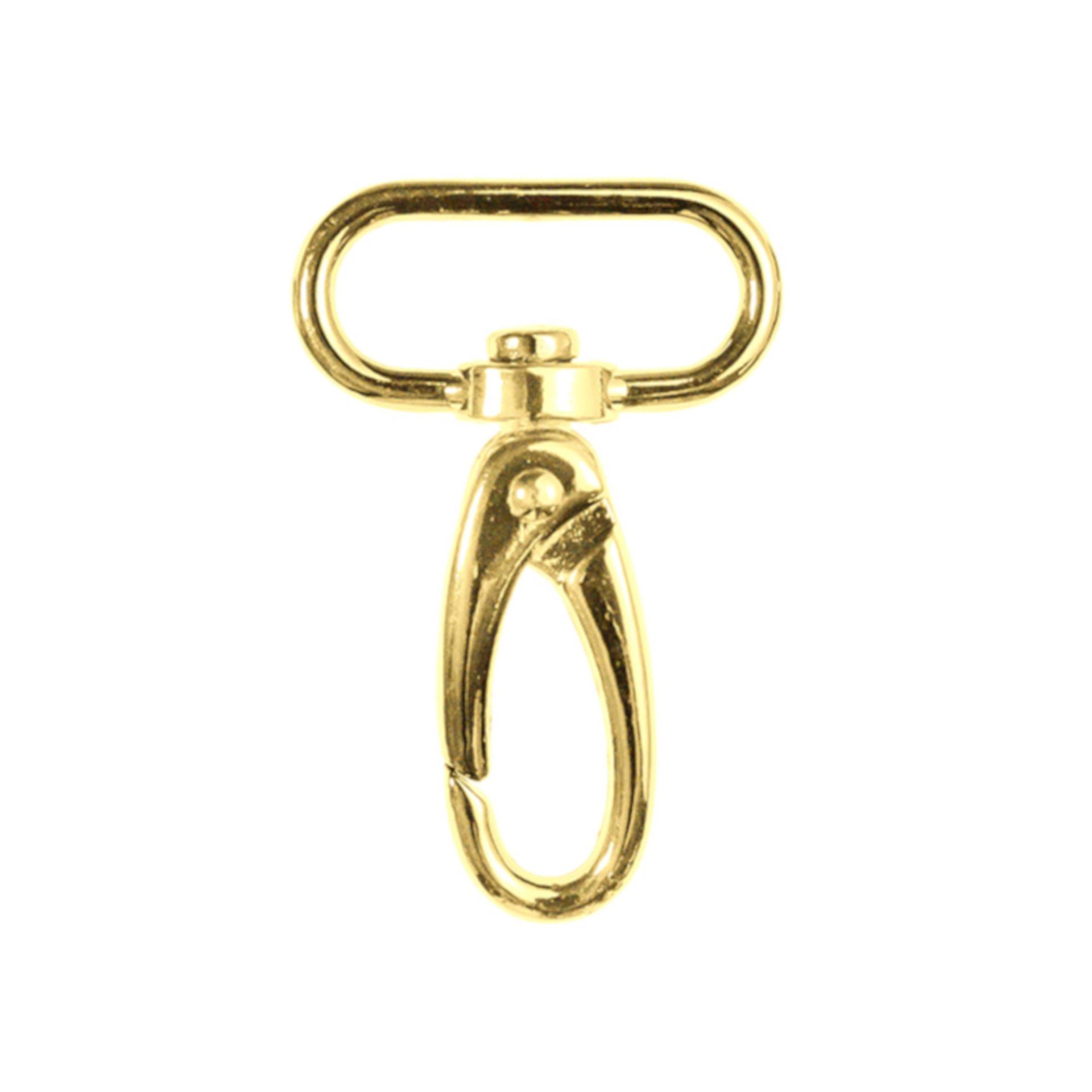Karabinerhaken 30 mm, gold von Stoffe Hemmers