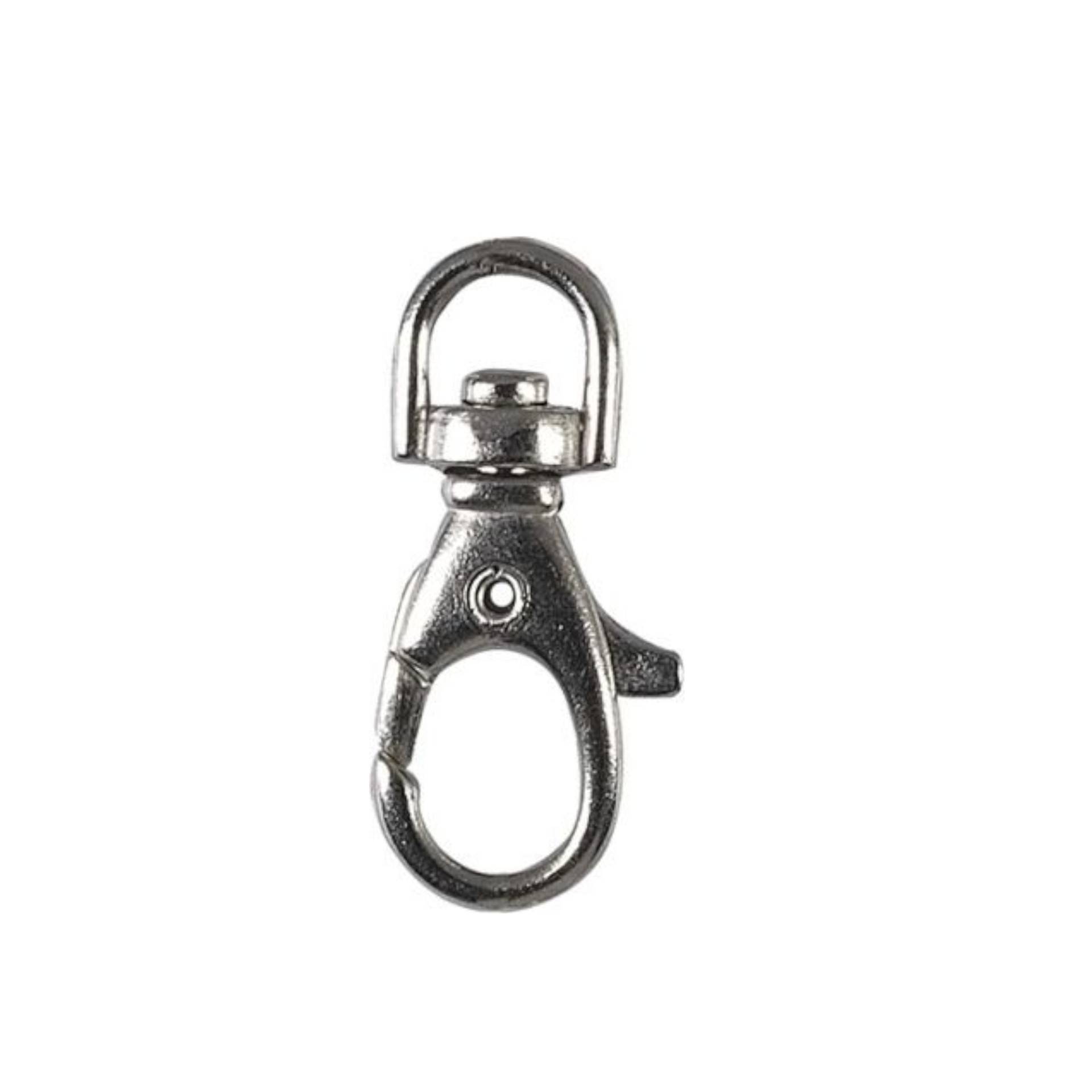 Karabinerhaken 8 mm, silber von Stoffe Hemmers