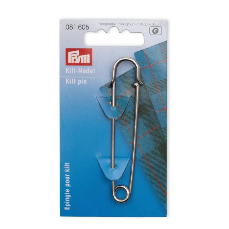 Kiltnadel, 76 mm, silber Kiltnadel, 76 mm, silber von Stoffe Hemmers