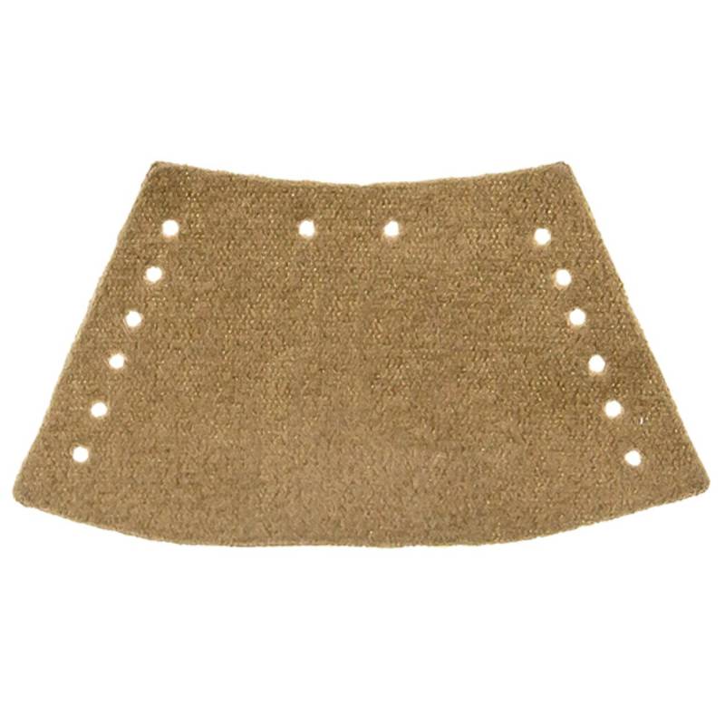 Kordelenden Wildlederimitat, beige von Stoffe Hemmers