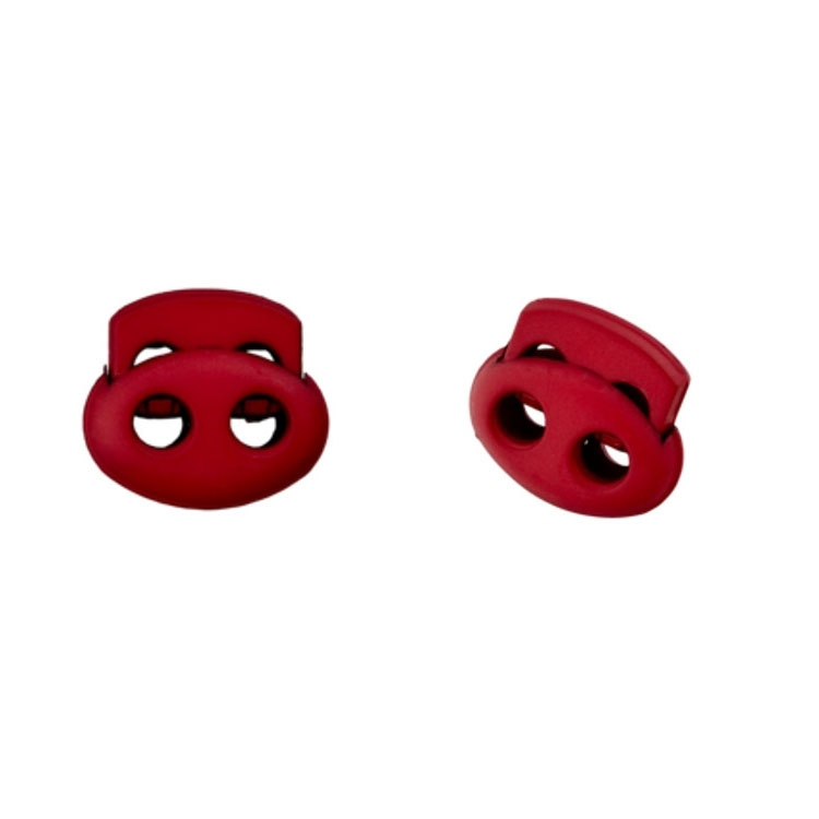 Kordelstopper, rot 15 mm Kordelstopper, rot 15 mm von Stoffe Hemmers