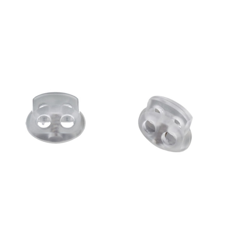 Kordelstopper, transparent 15 mm Kordelstopper, transparent 15 mm von Stoffe Hemmers