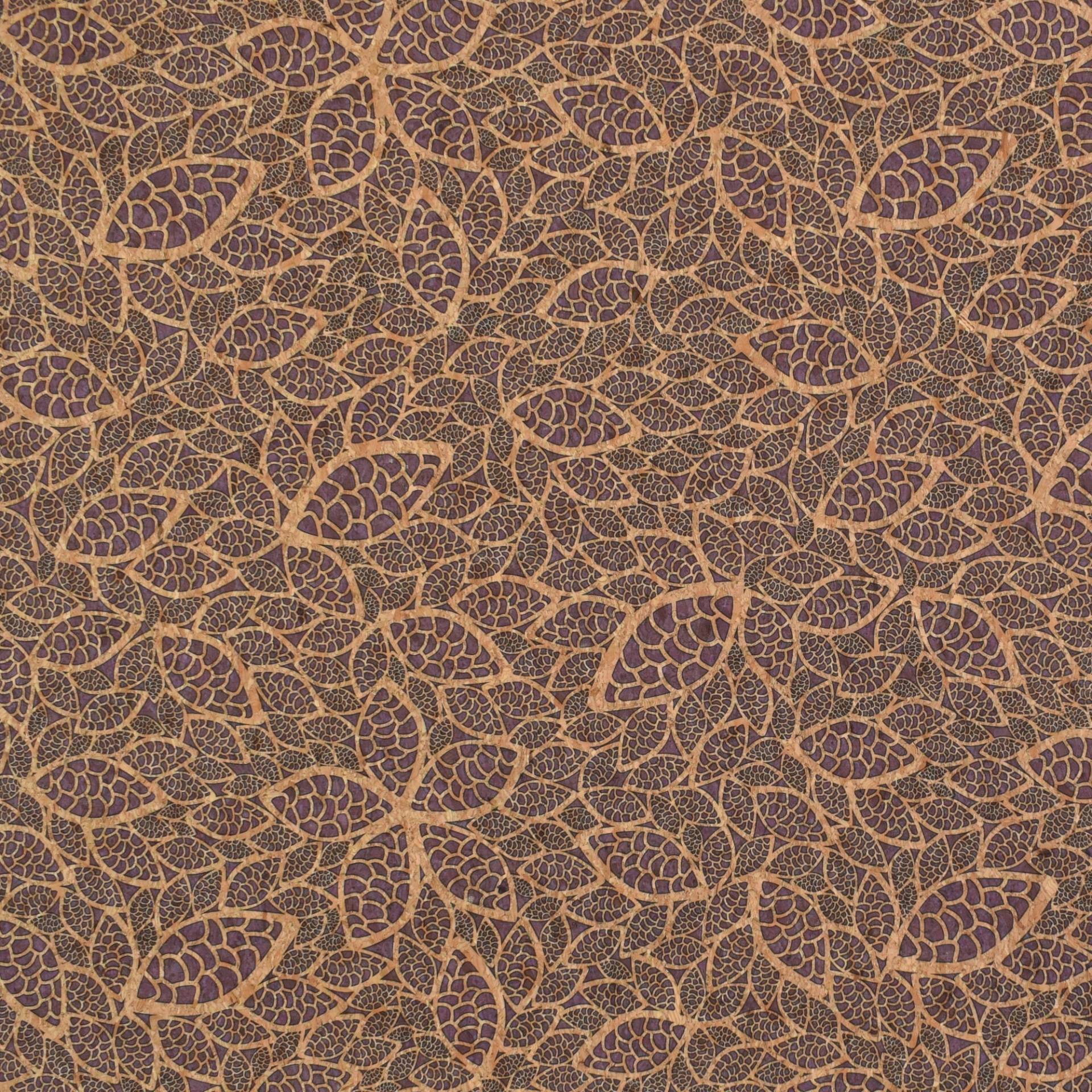 Korkstoff Abschnitt Beautiful Leaves, 65 x 50 cm Korkstoff Abschnitt Beautiful Leaves, 65 x 50 cm von Stoffe Hemmers