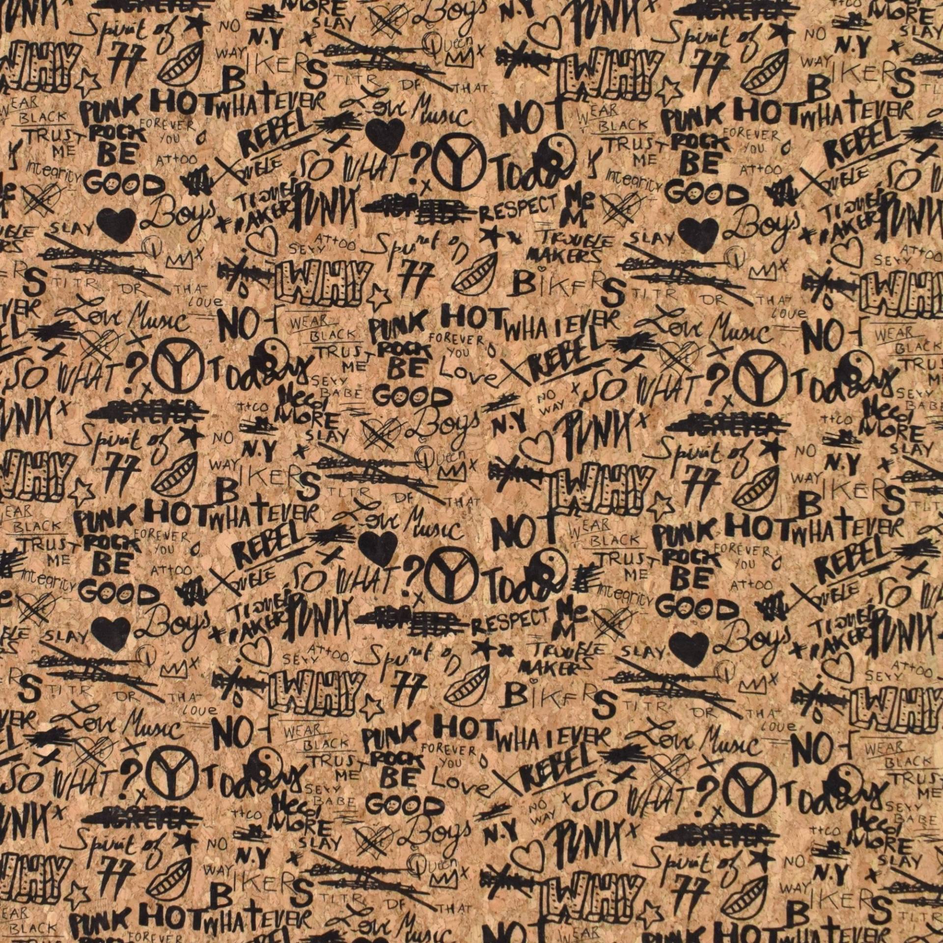Korkstoff Abschnitt Graffity, 65 x 50 cm Korkstoff Abschnitt Graffity, 65 x 50 cm von Stoffe Hemmers