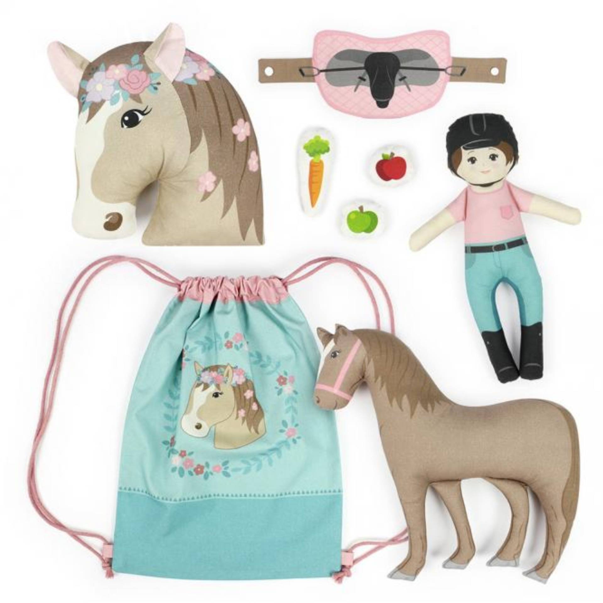 Kullaloo Cut & Sew Panel Horse Love Baumwolle Kullaloo Cut & Sew Panel Horse Love Baumwolle von Stoffe Hemmers