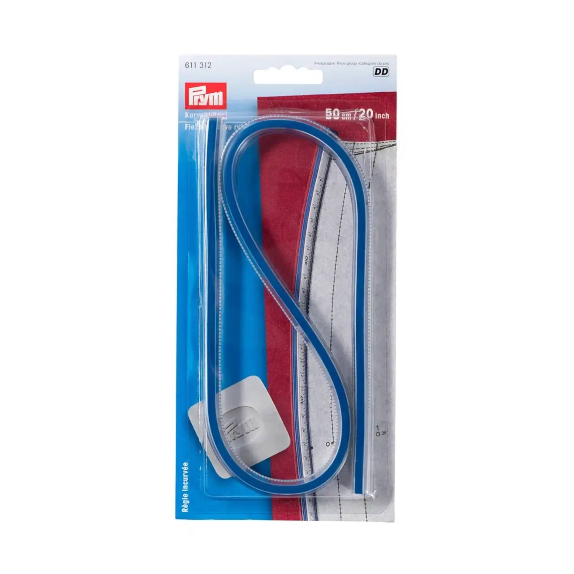 Kurvenlineal flexibel 50 cm / 20 inch von Stoffe Hemmers