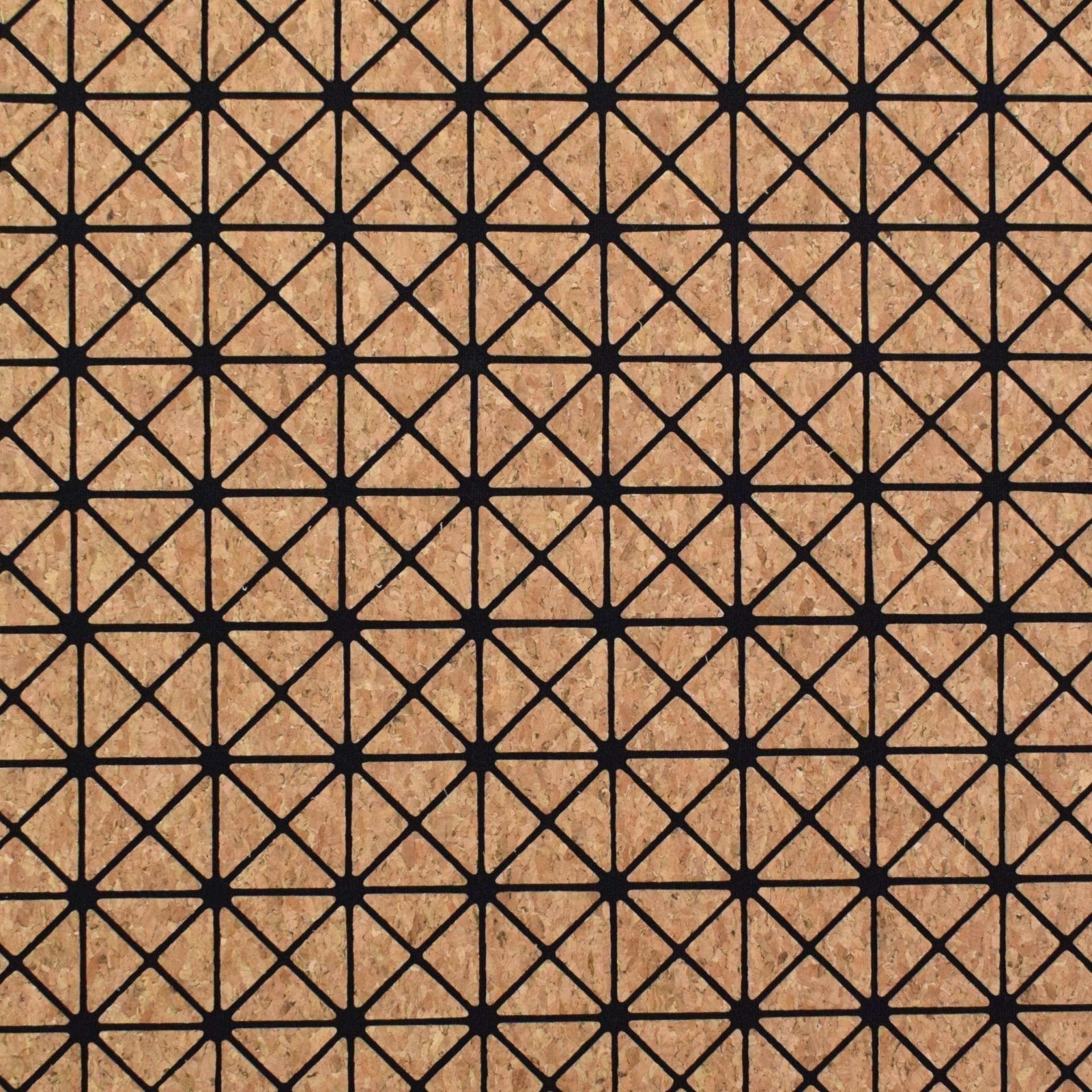 Laserkorkstoff Abschnitt Quadrate, 50 x 60 cm Laserkorkstoff Abschnitt Quadrate, 50 x 60 cm von Stoffe Hemmers