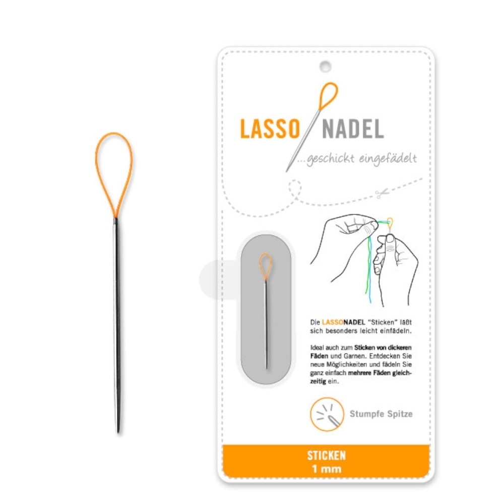 Lassonadel Sticken von Stoffe Hemmers