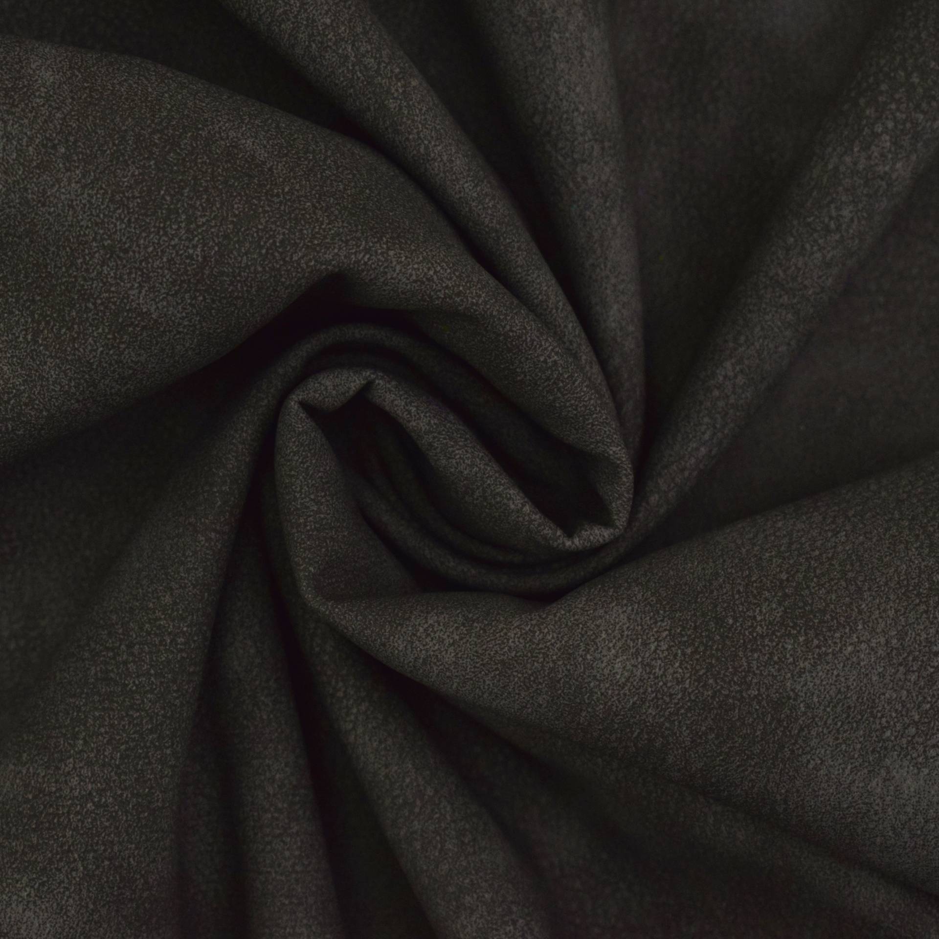Lederimitat Marla washed, anthrazit von Stoffe Hemmers