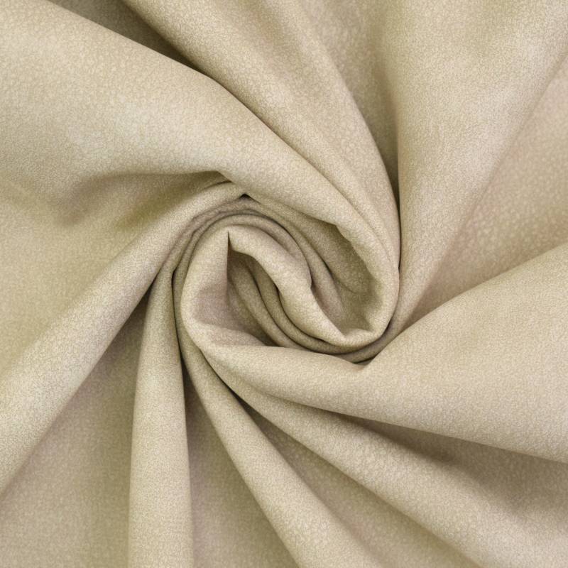 Lederimitat Marla washed, beige von Stoffe Hemmers