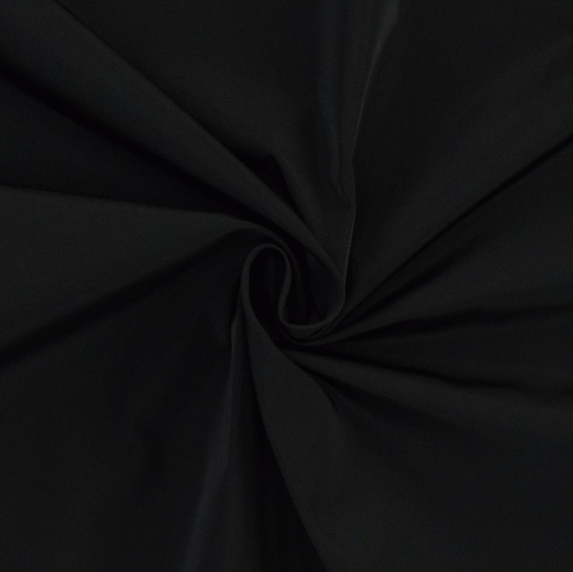 Leichter Jackenstoff Memory, schwarz Leichter Jackenstoff Memory, schwarz von Stoffe Hemmers